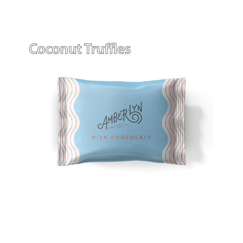 Milk Chocolate Coconut Truffles