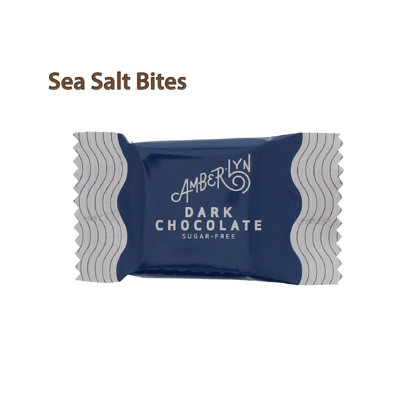 Dark Chocolate Sea Salt Bites